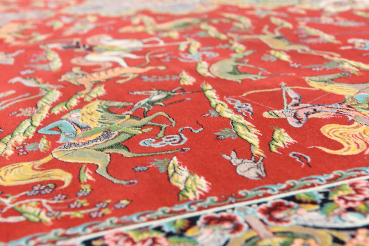 Rechteck Teppich Dynasty in Rot von Hadorn™ - Lifestyle Image