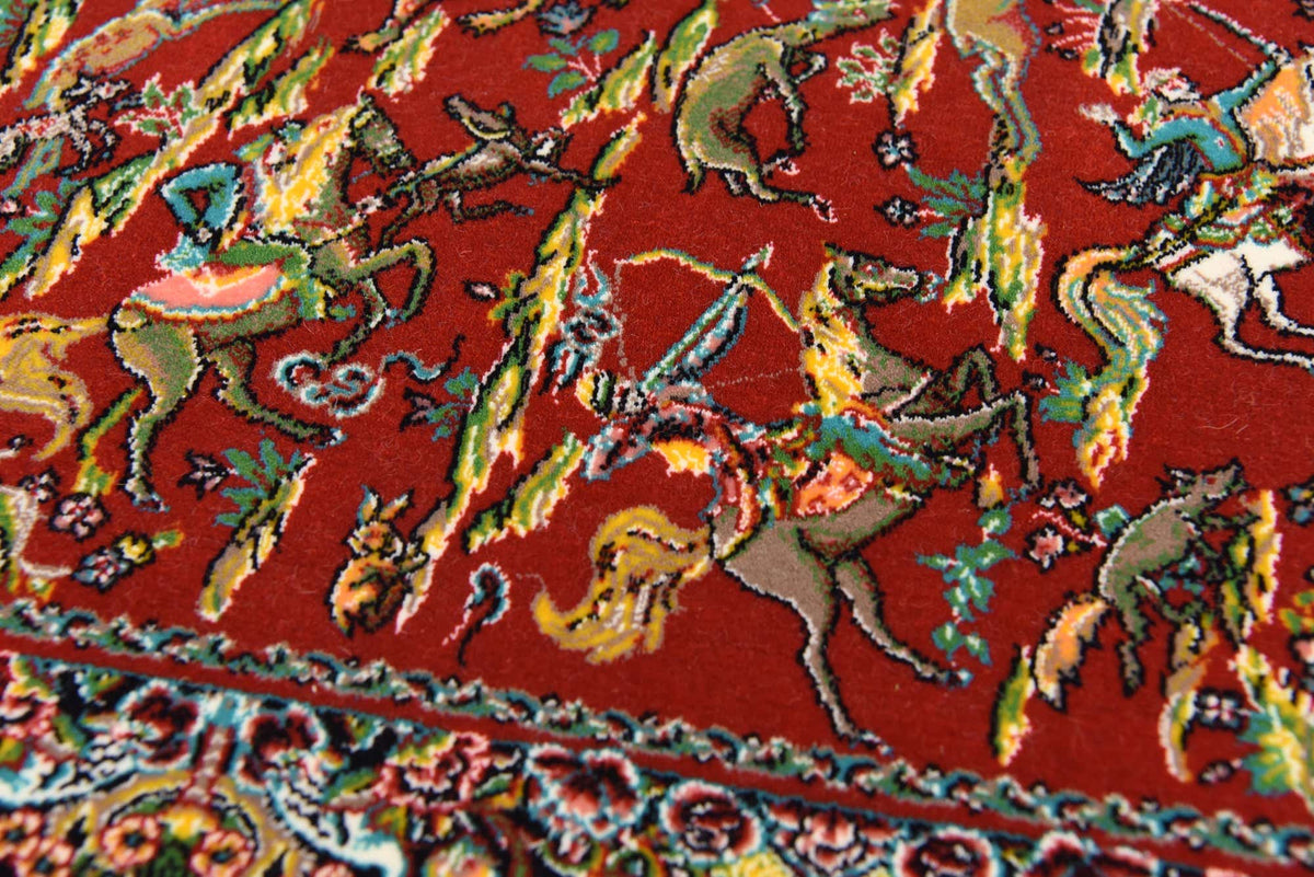 Rechteck Teppich Dynasty in Rot von Hadorn™ - Lifestyle Image