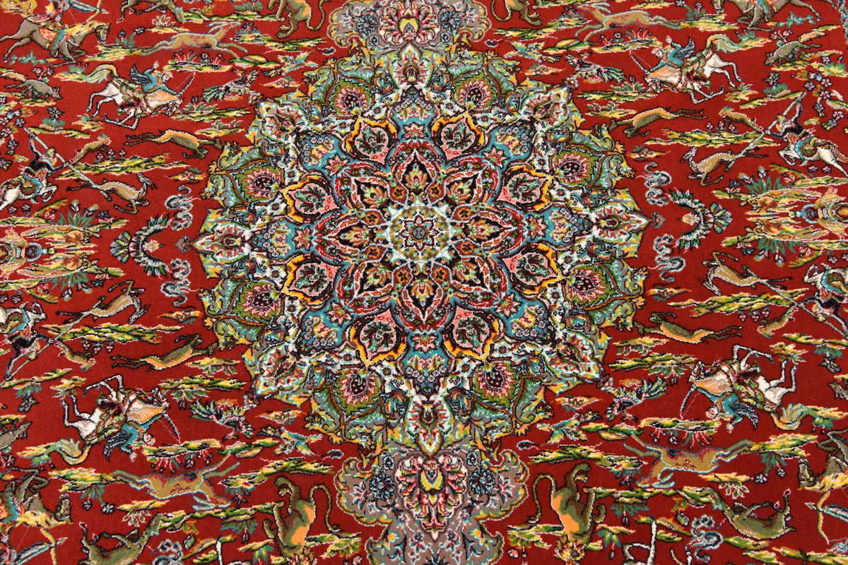 Läufer Teppich Dynasty in Rot von Hadorn™ - Lifestyle Image