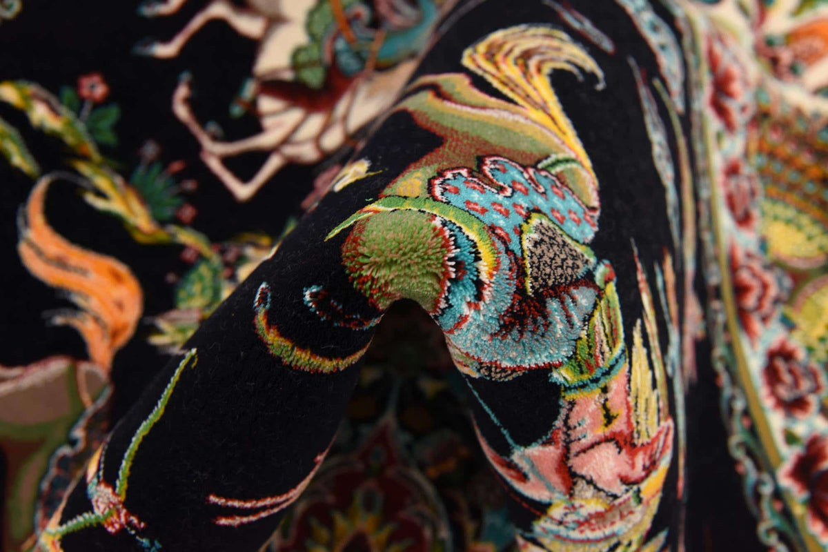 Rechteck Teppich Dynasty in Schwarz von Hadorn™ - Lifestyle Image