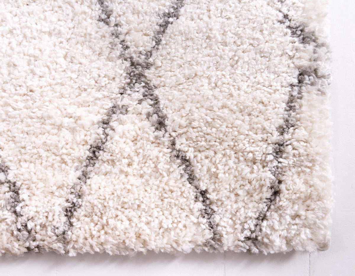 Läufer Hochflorteppich Marrakesh Shag in Beige von Hadorn™ - Lifestyle Image