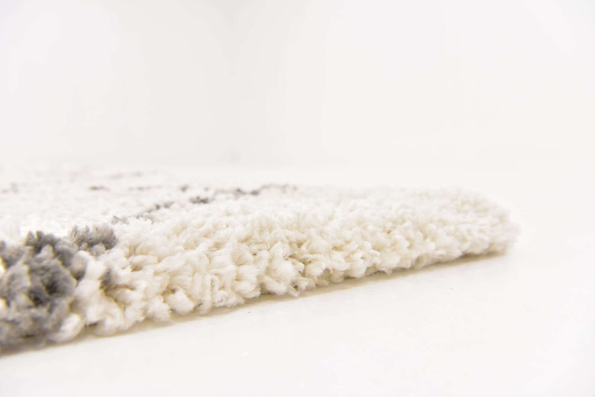 Quadratisch Hochflorteppich Marrakesh Shag in Beige von Hadorn™ - Lifestyle Image