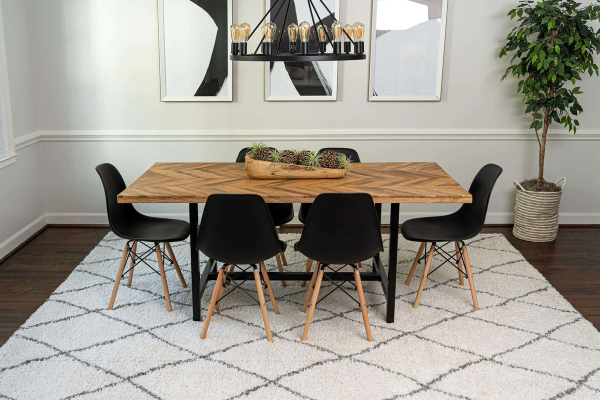 Rechteck Hochflorteppich Marrakesh Shag in Beige von Hadorn™ - Lifestyle Image