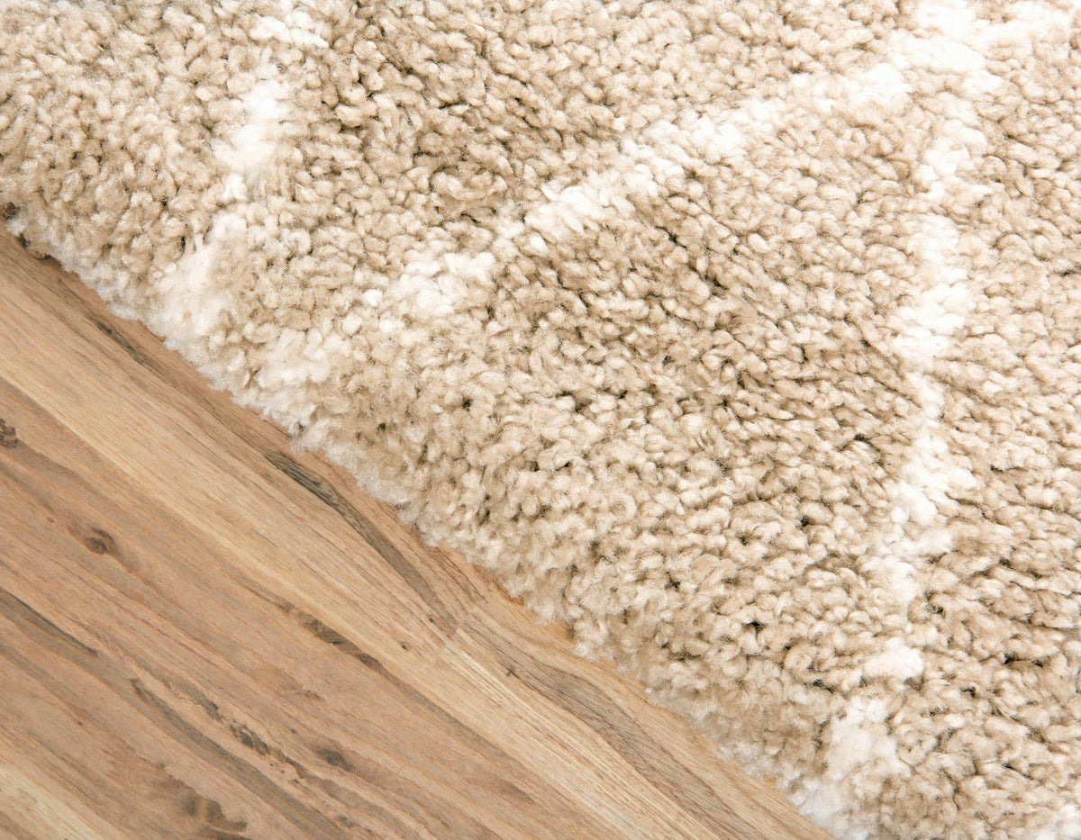 Läufer Hochflorteppich Marrakesh Shag in Dunkelgrau von Hadorn™ - Lifestyle Image