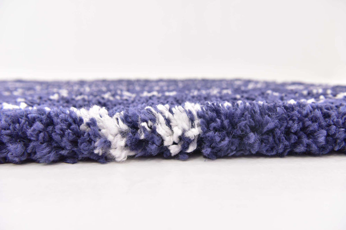 Rechteck Hochflorteppich Marrakesh Shag in Blau von Hadorn™ - Lifestyle Image