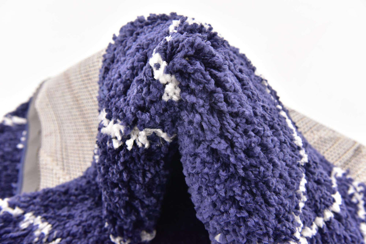 Rechteck Hochflorteppich Marrakesh Shag in Blau von Hadorn™ - Lifestyle Image