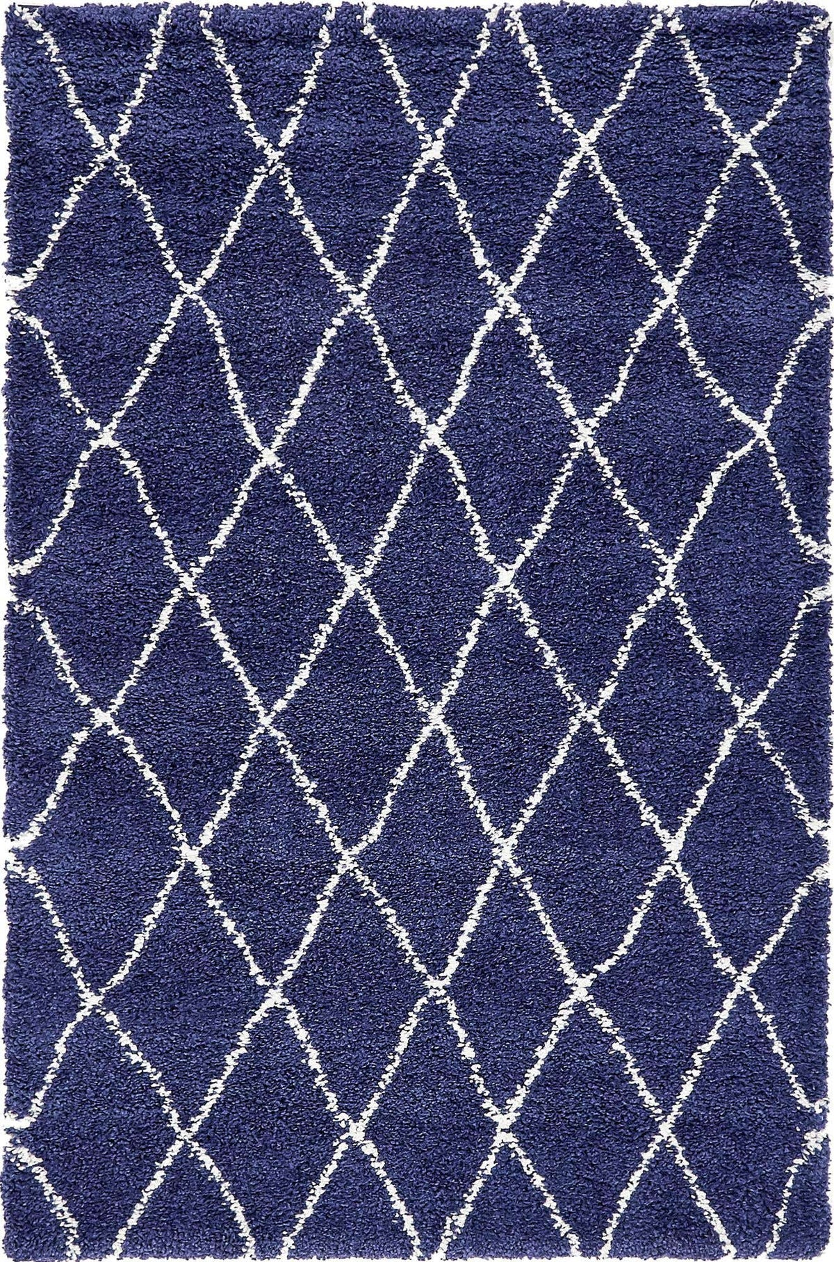 Rechteck Hochflorteppich Marrakesh Shag in Blau von Hadorn™ - Lifestyle Image