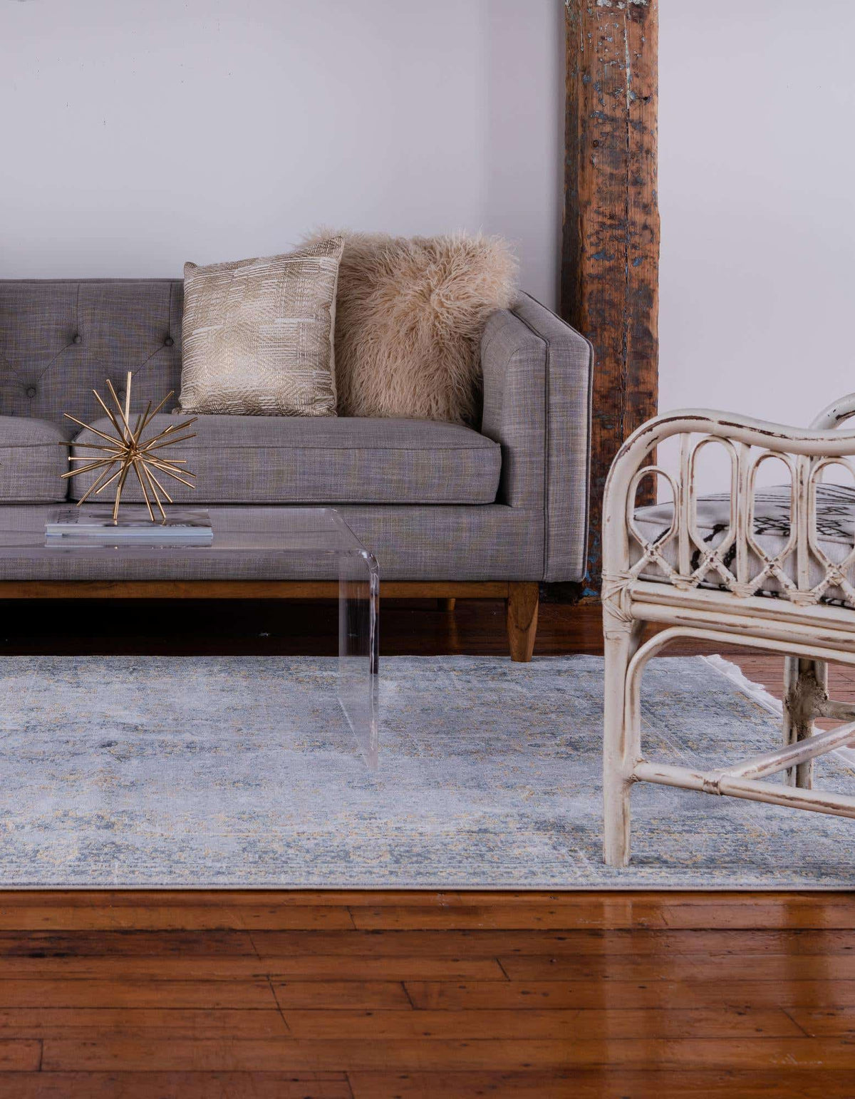 Rechteck Teppich Havana in Grau von Hadorn™ - Lifestyle Image