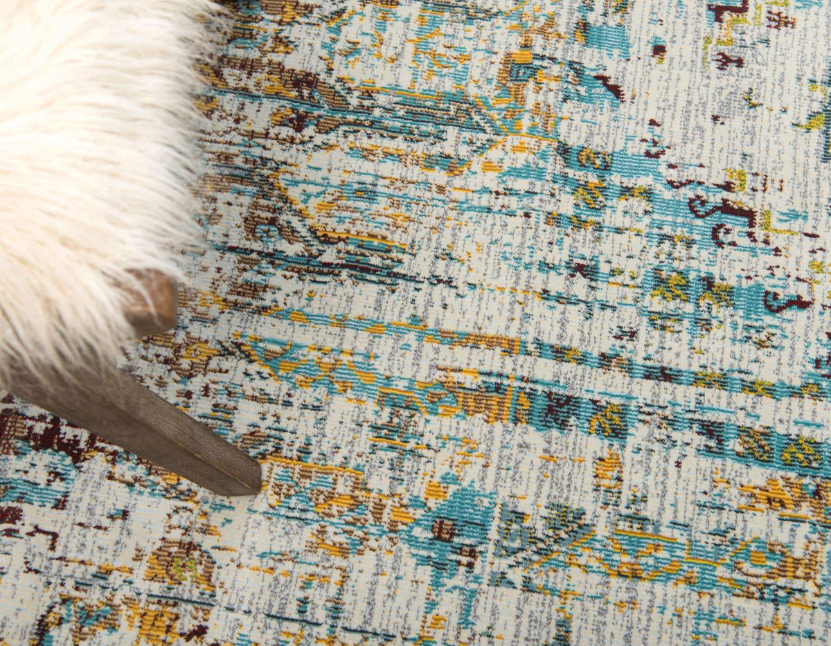 Läufer Teppich Havana in Hellblau von Hadorn™ - Lifestyle Image