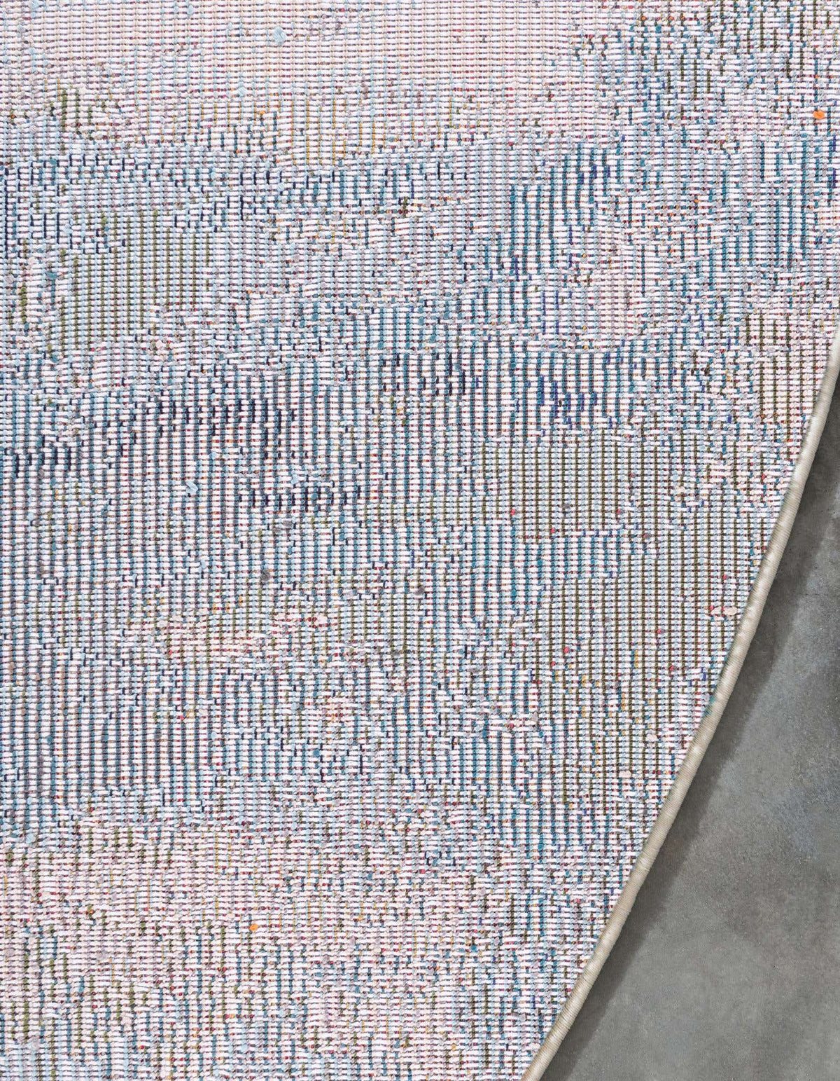 Rund Teppich Spectrum in Hellblau von Hadorn™ - Lifestyle Image