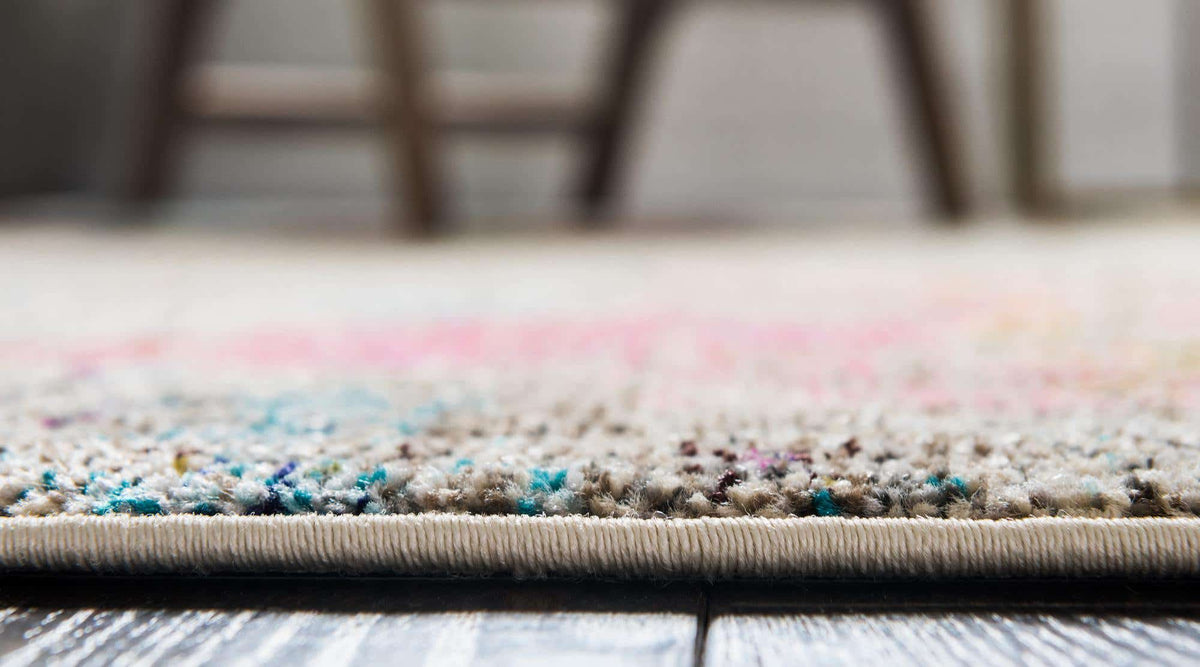 Rund Teppich Spectrum in Beige von Hadorn™ - Lifestyle Image
