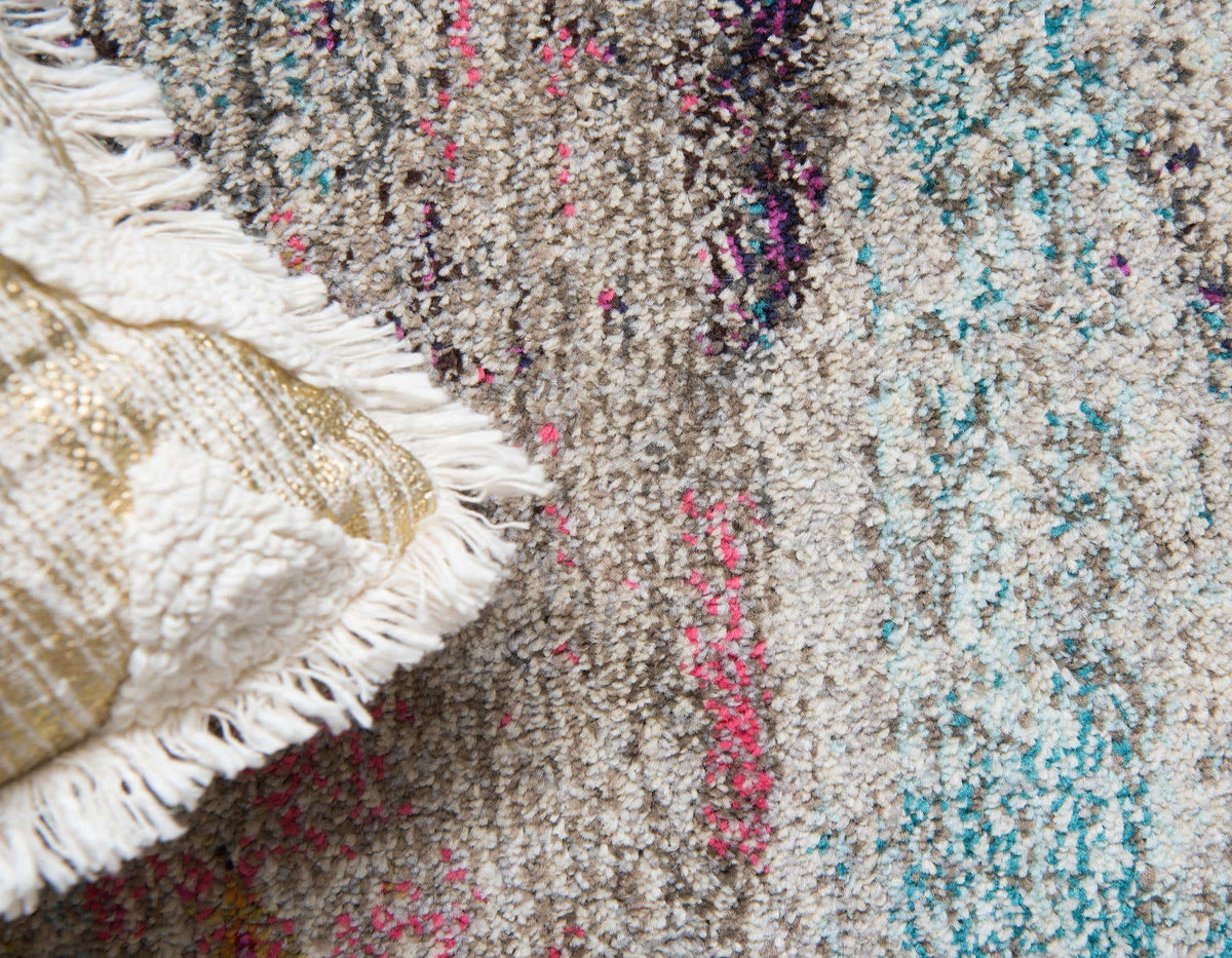 Rund Teppich Spectrum in Beige von Hadorn™ - Lifestyle Image