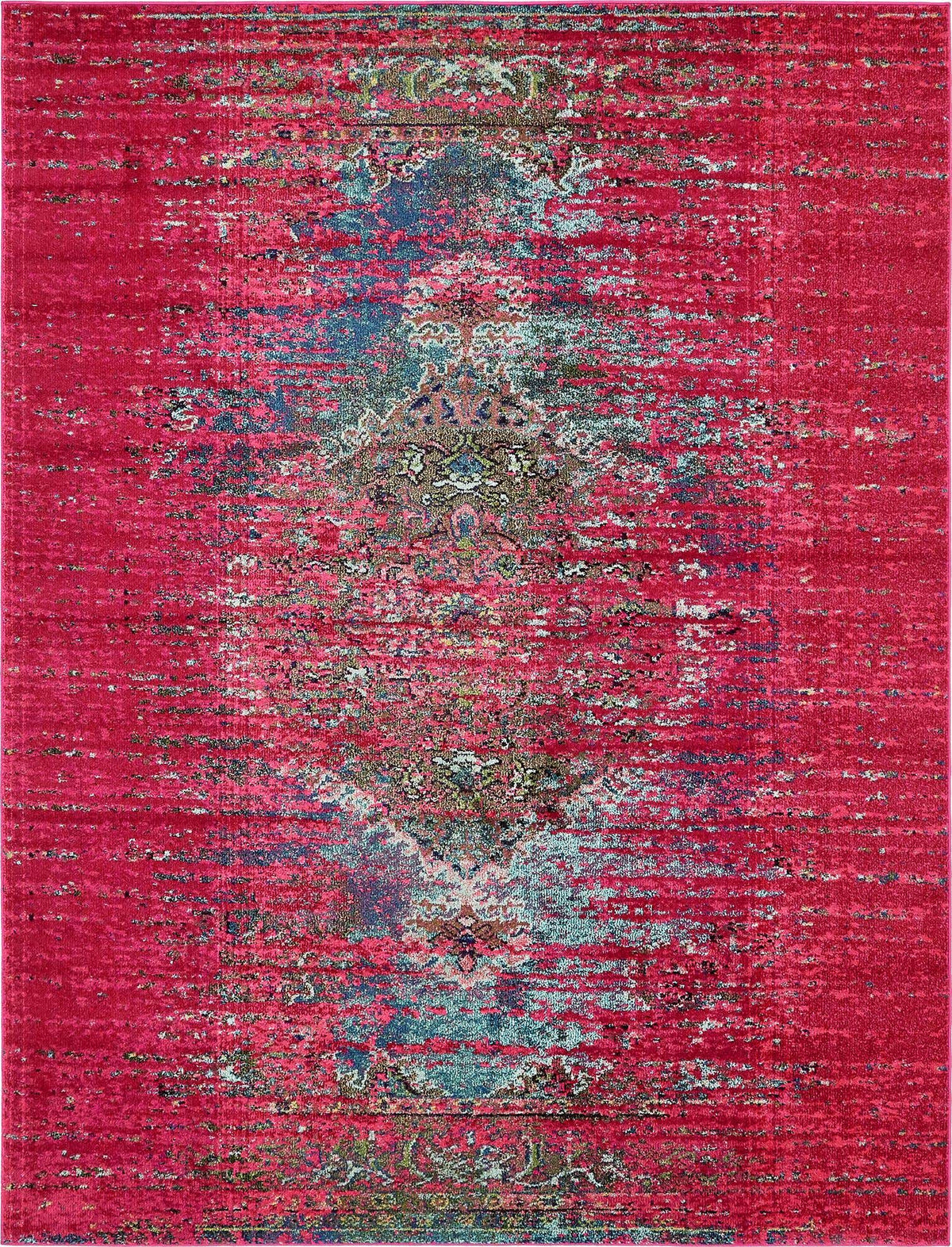 Rechteck Teppich Arte in Rosa von Hadorn™ - Lifestyle Image