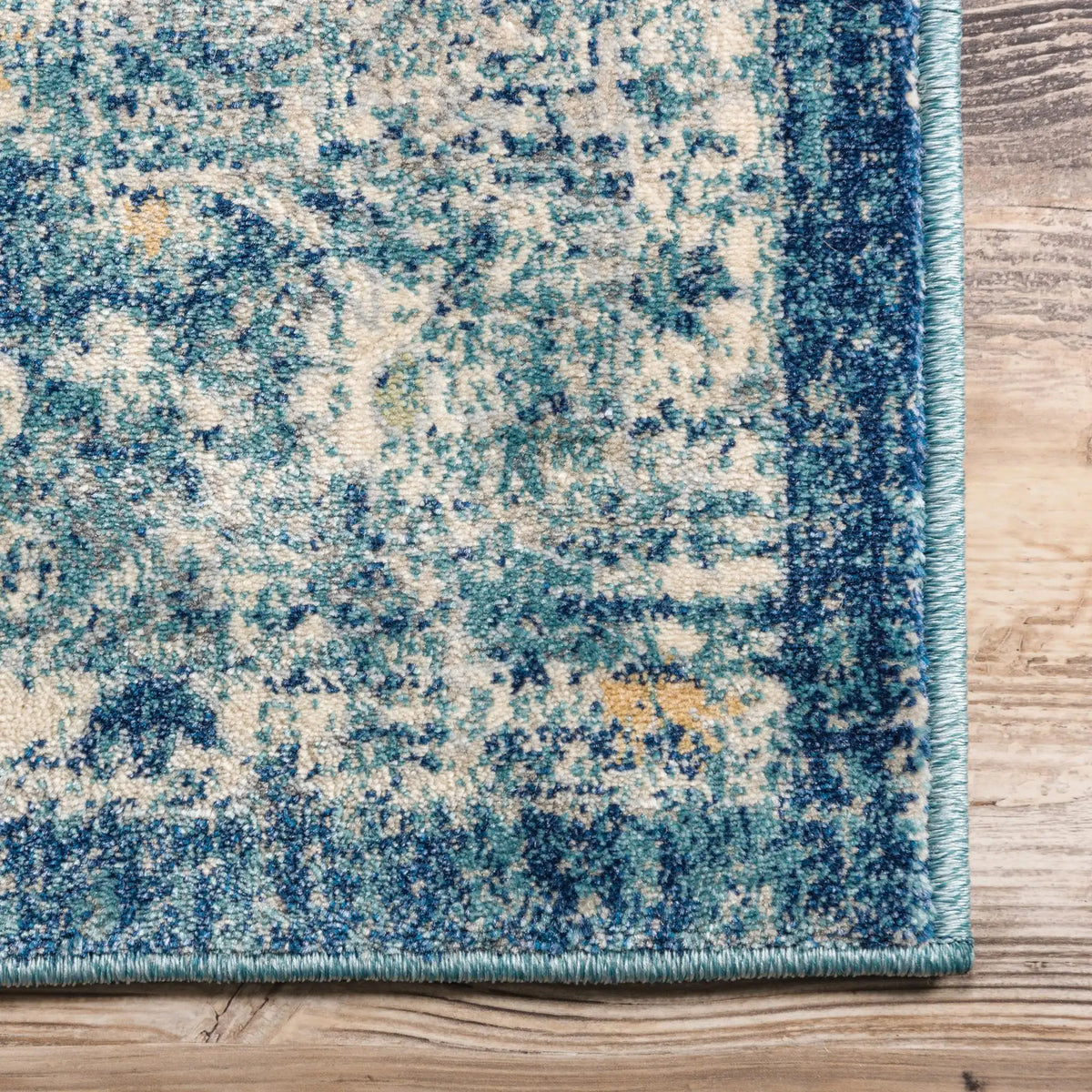 Rechteck Teppich Stockholm in Blau von Hadorn™ - Lifestyle Image
