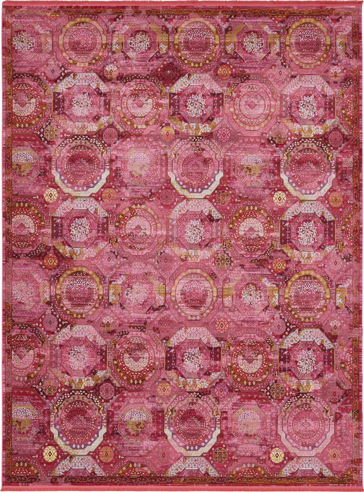 Rechteck Teppich Havana in Rosa von Hadorn™ - Lifestyle Image