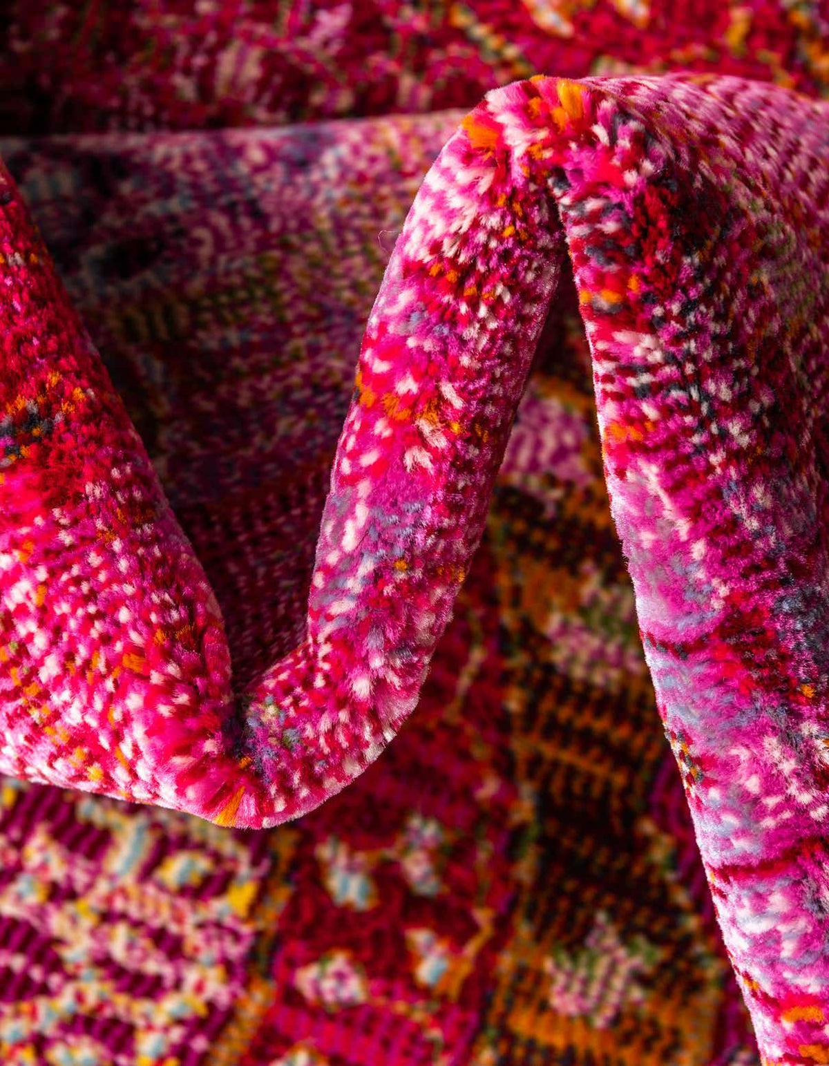 Rechteck Teppich Havana in Rosa von Hadorn™ - Lifestyle Image