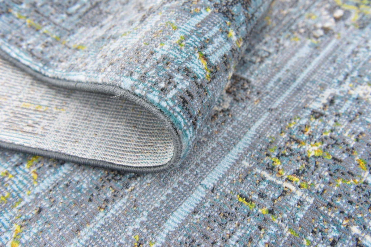 Rechteck Teppich Havana in Türkis von Hadorn™ - Lifestyle Image