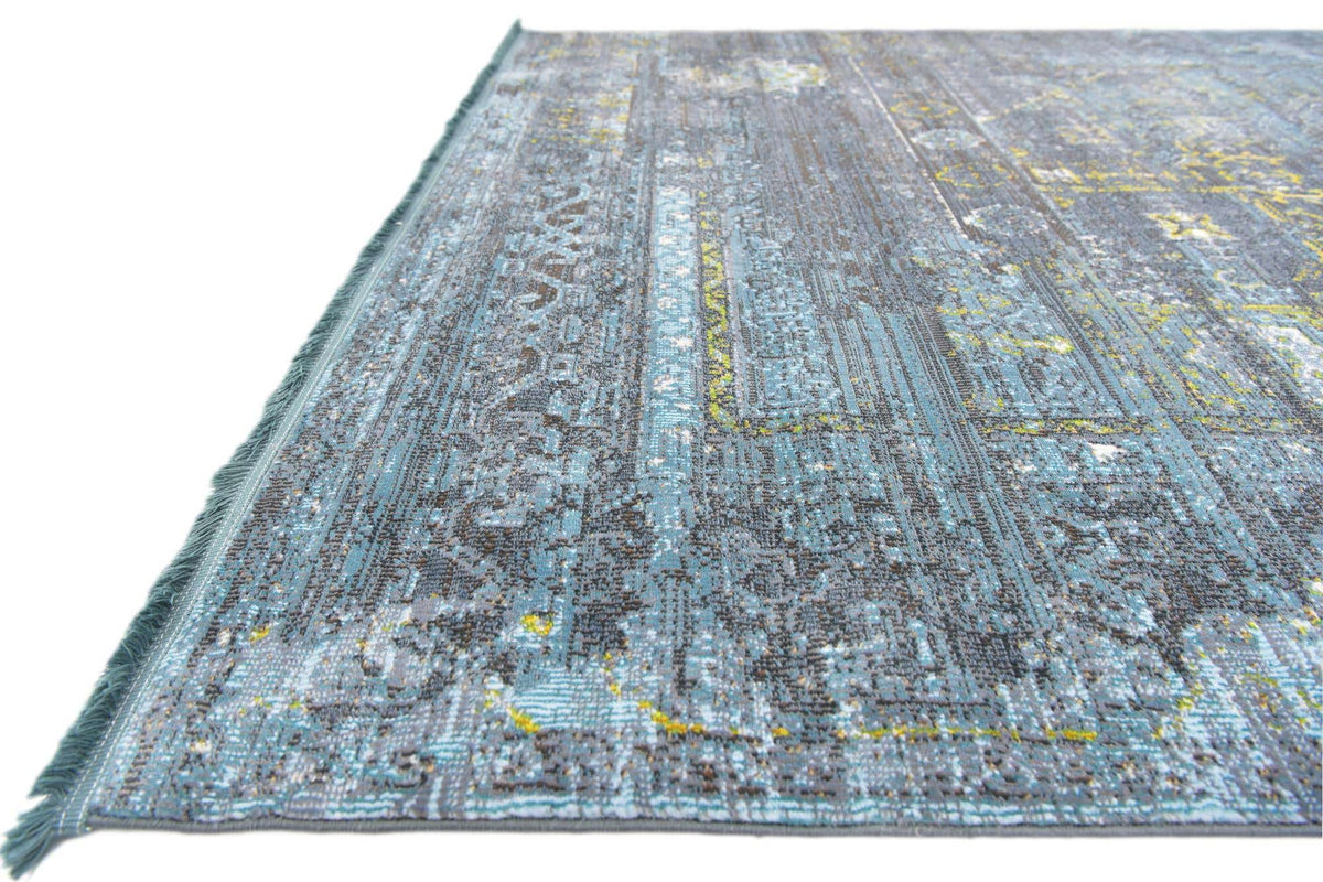 Rechteck Teppich Havana in Türkis von Hadorn™ - Lifestyle Image