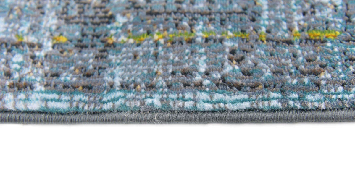 Rechteck Teppich Havana in Türkis von Hadorn™ - Lifestyle Image