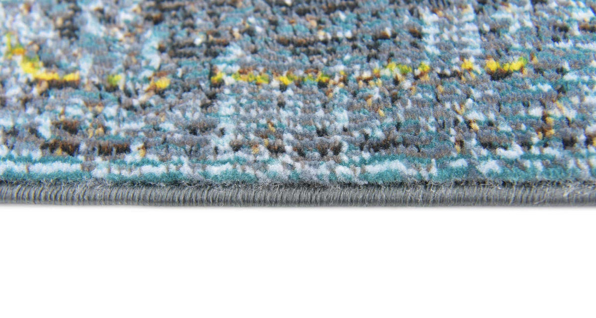 Rechteck Teppich Havana in Türkis von Hadorn™ - Lifestyle Image