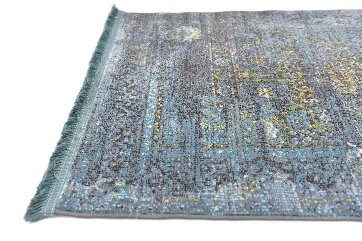 Rechteck Teppich Havana in Türkis von Hadorn™ - Lifestyle Image