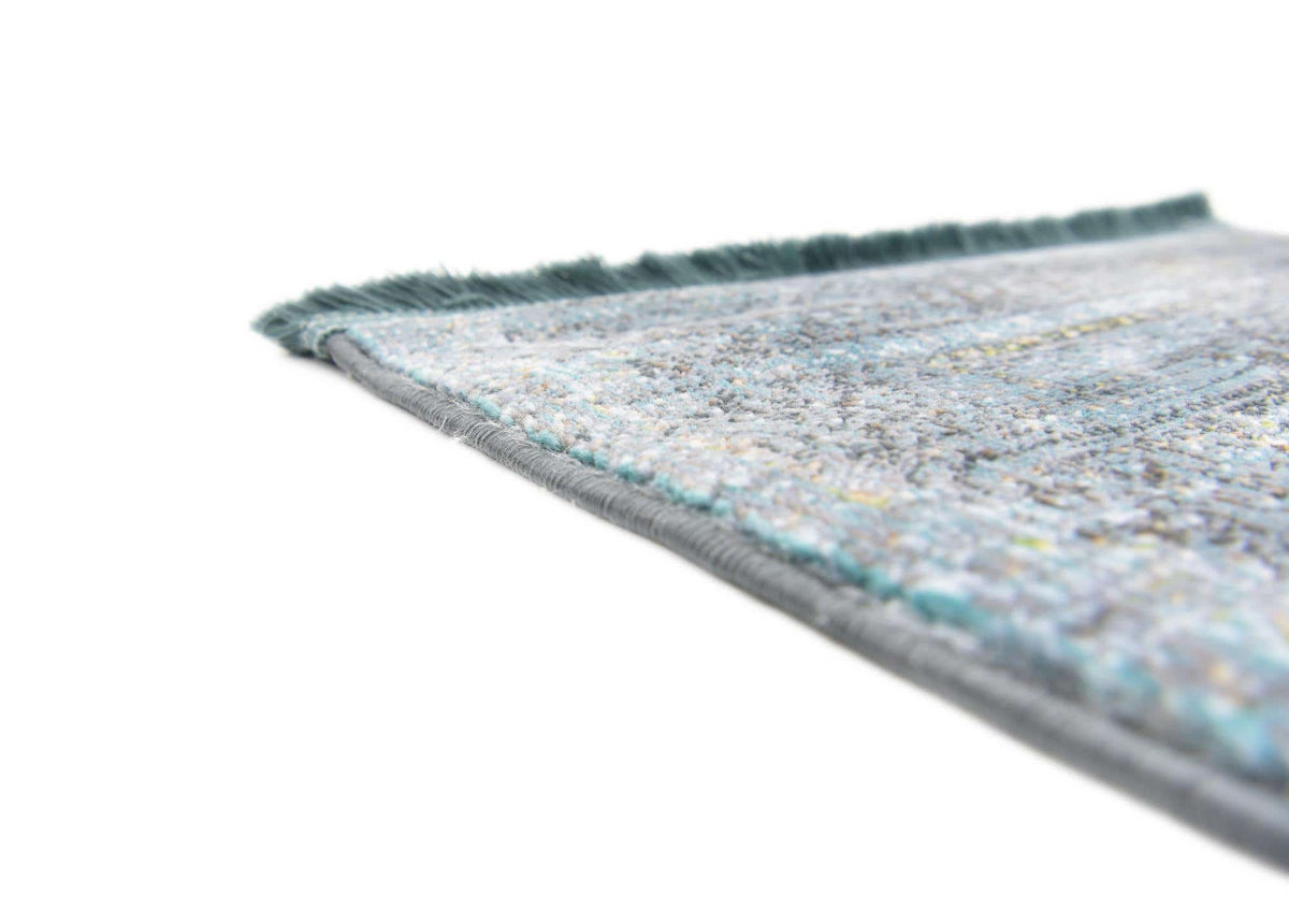 Rechteck Teppich Havana in Türkis von Hadorn™ - Lifestyle Image