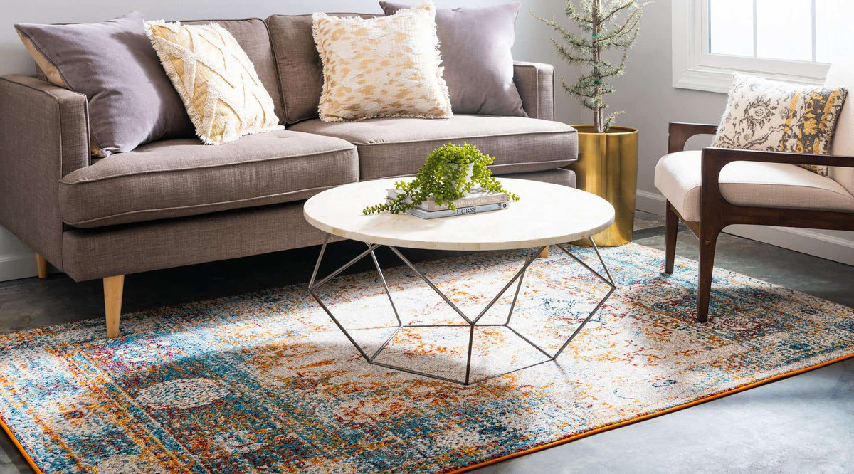Rechteck Teppich Venice in Beige von Hadorn™ - Lifestyle Image