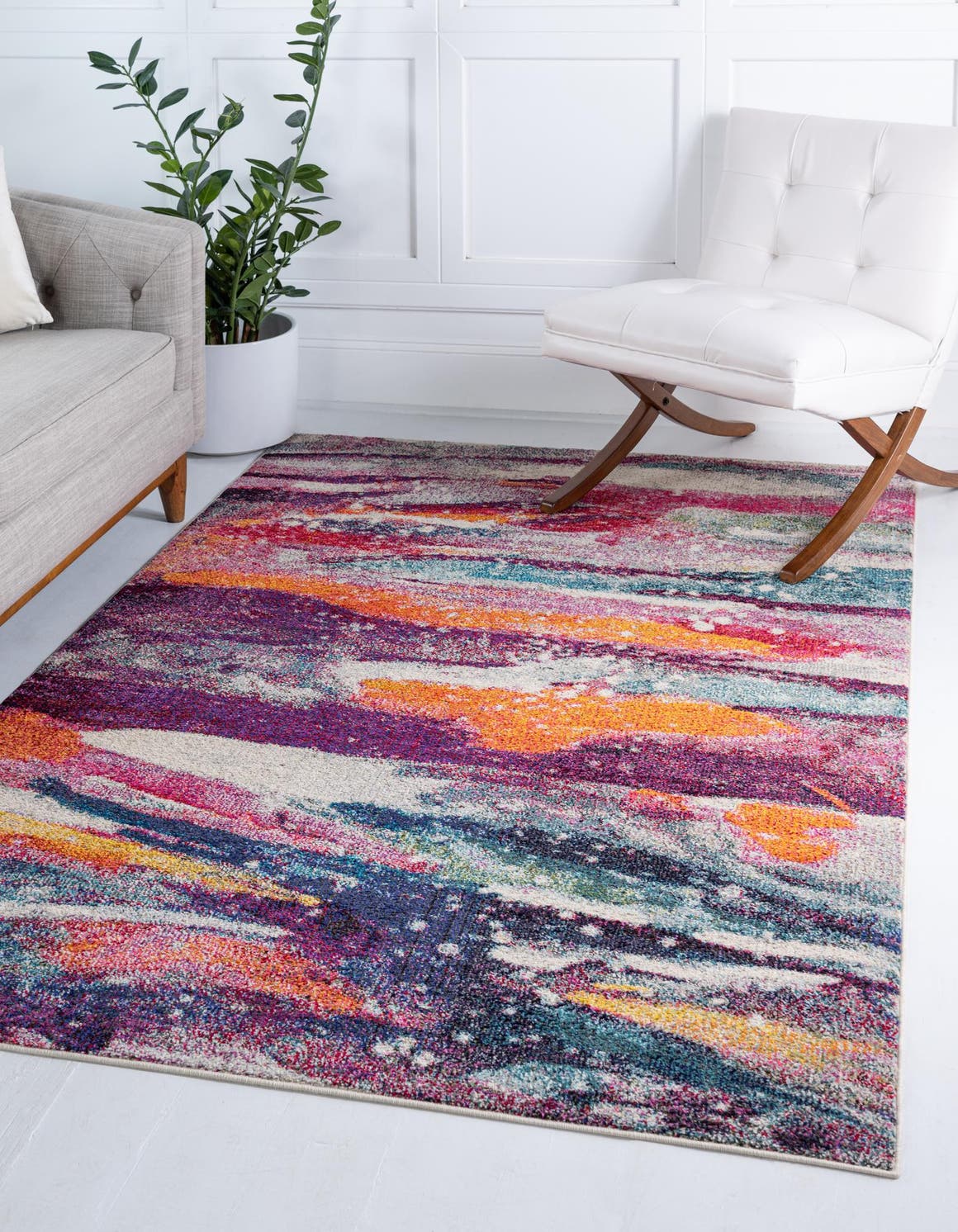 Rechteck Teppich Spectrum in Mehrfarbig von Hadorn™ - Lifestyle Image