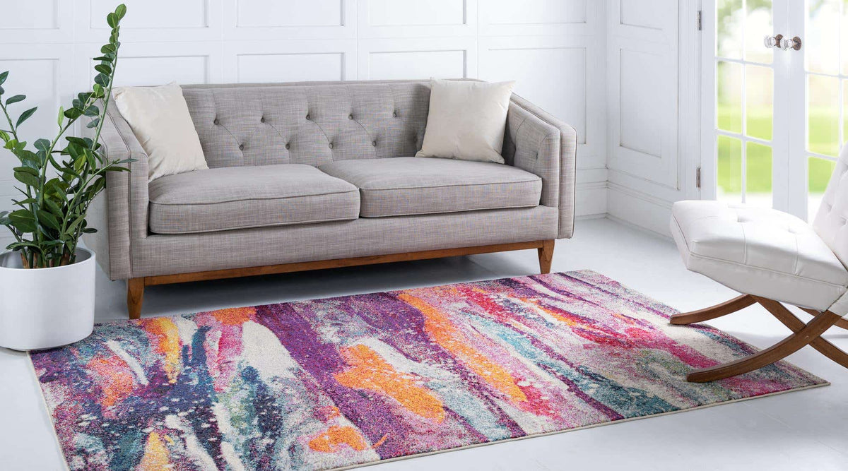 Rechteck Teppich Spectrum in Mehrfarbig von Hadorn™ - Lifestyle Image