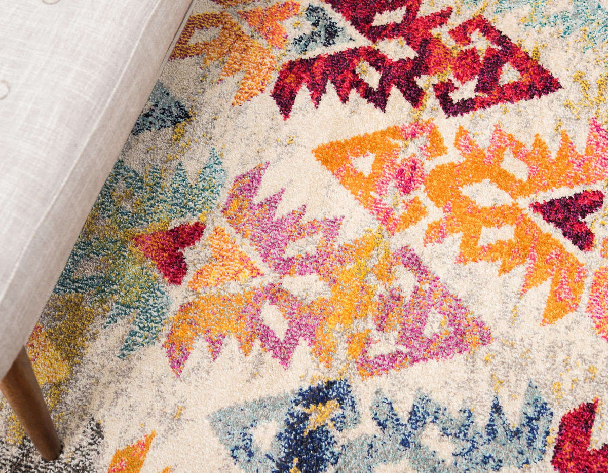 Rechteck Teppich Santa Fe in Mehrfarbig von Hadorn™ - Lifestyle Image