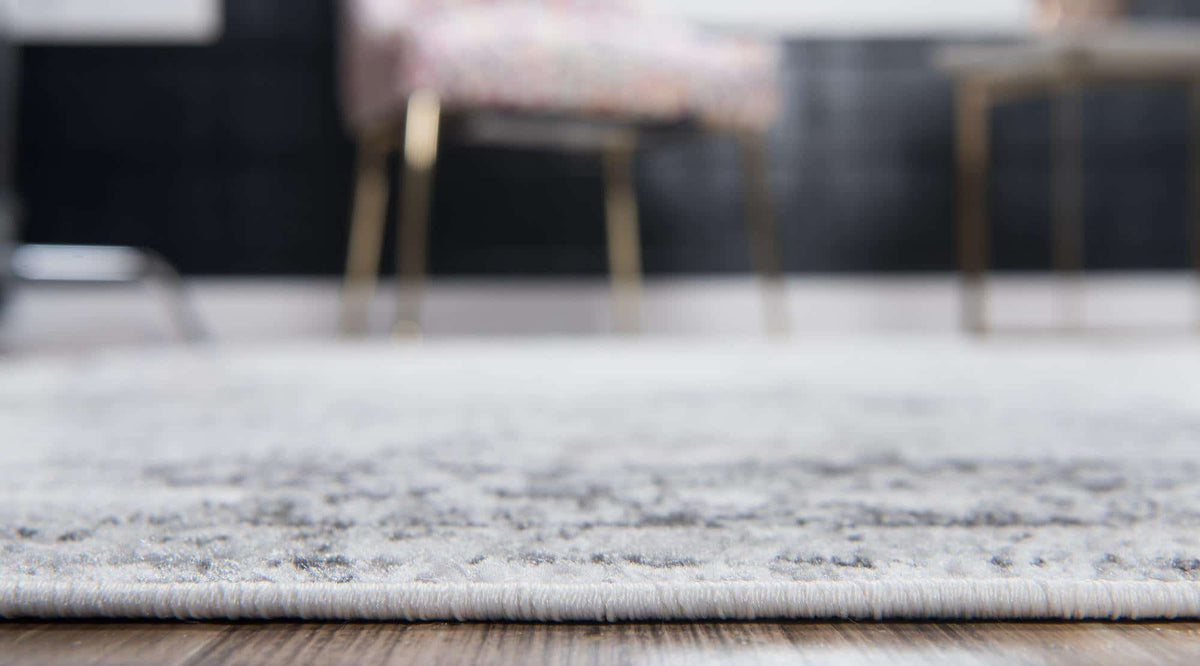 Quadratisch Teppich Monaco in Grau von Hadorn™ - Lifestyle Image