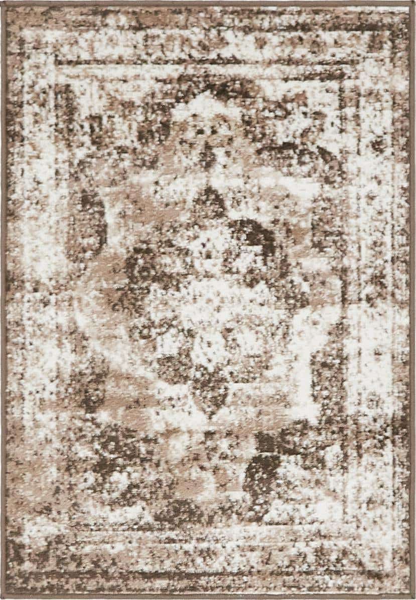Rechteck Teppich Monaco in Hellbraun von Hadorn™ - Lifestyle Image
