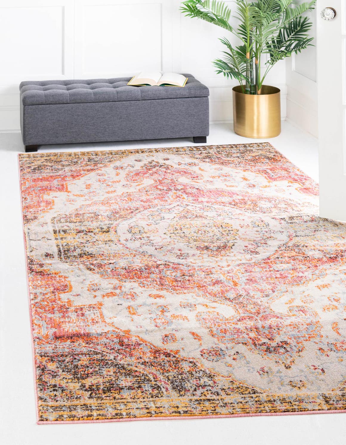 Rechteck Teppich Berkshire in Mehrfarbig von Hadorn™ - Lifestyle Image
