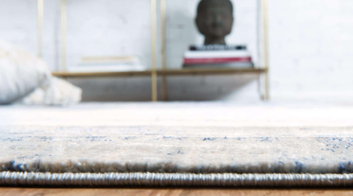 Rechteck Teppich Solaris in Blau von Hadorn™ - Lifestyle Image