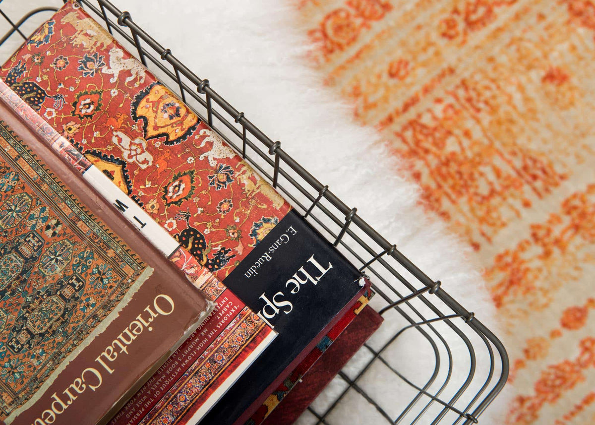 Rechteck Teppich Solaris in Orange von Hadorn™ - Lifestyle Image