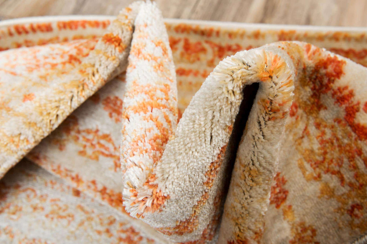 Rechteck Teppich Solaris in Orange von Hadorn™ - Lifestyle Image