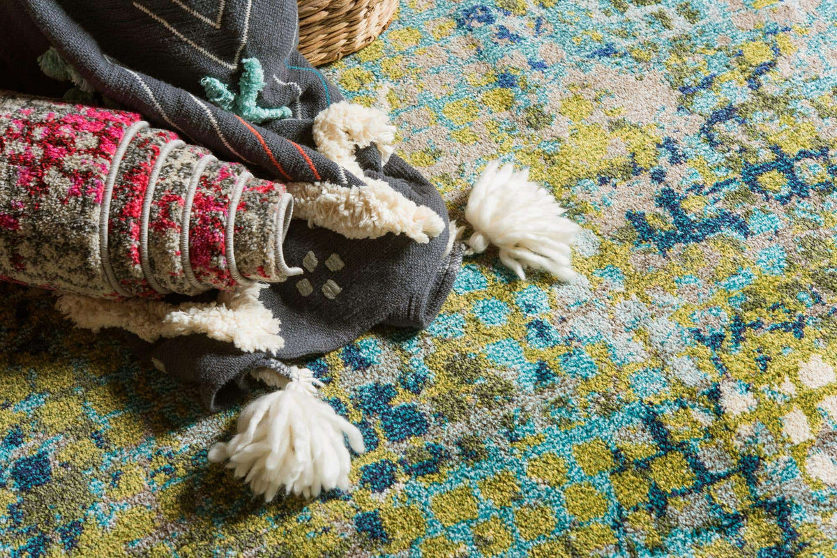 Rechteck Teppich Spectrum in Blau von Hadorn™ - Lifestyle Image