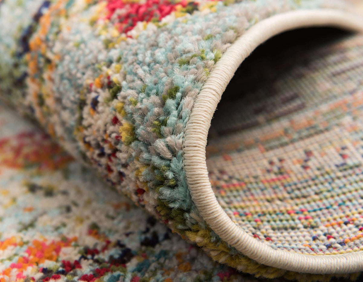 Rechteck Teppich Santa Fe in Blau von Hadorn™ - Lifestyle Image