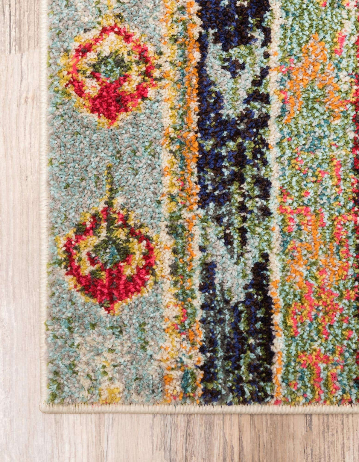 Rechteck Teppich Santa Fe in Blau von Hadorn™ - Lifestyle Image