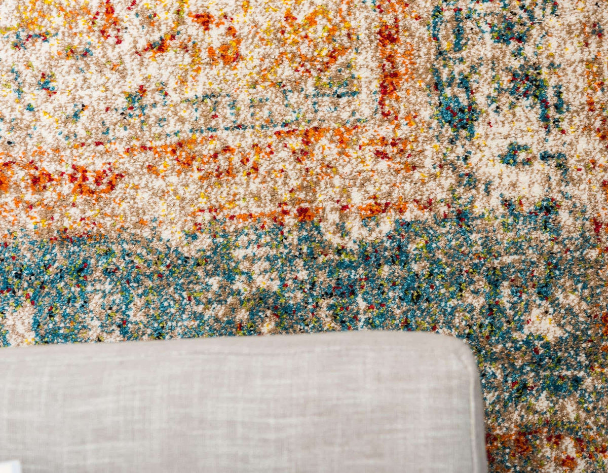 Läufer Teppich Venice in Blau von Hadorn™ - Lifestyle Image