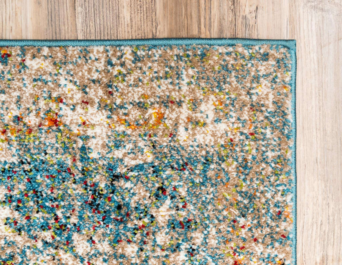 Läufer Teppich Venice in Blau von Hadorn™ - Lifestyle Image