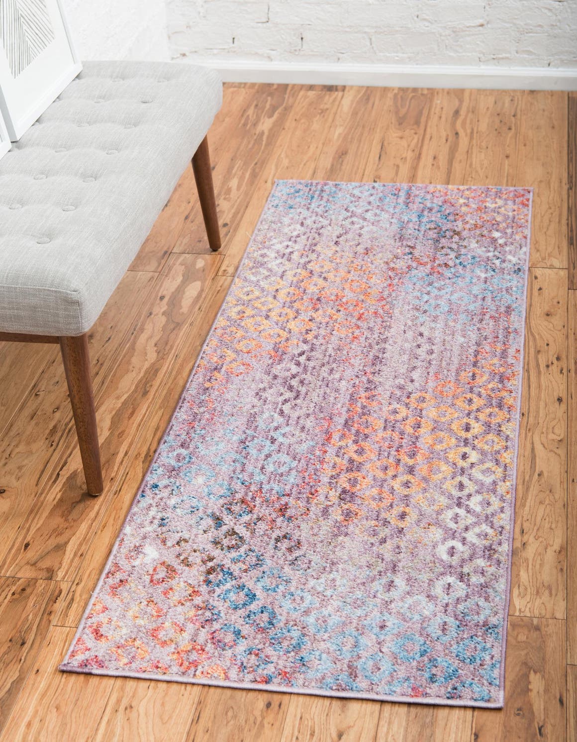 Läufer Teppich Prism in Lila von Hadorn™ - Lifestyle Image