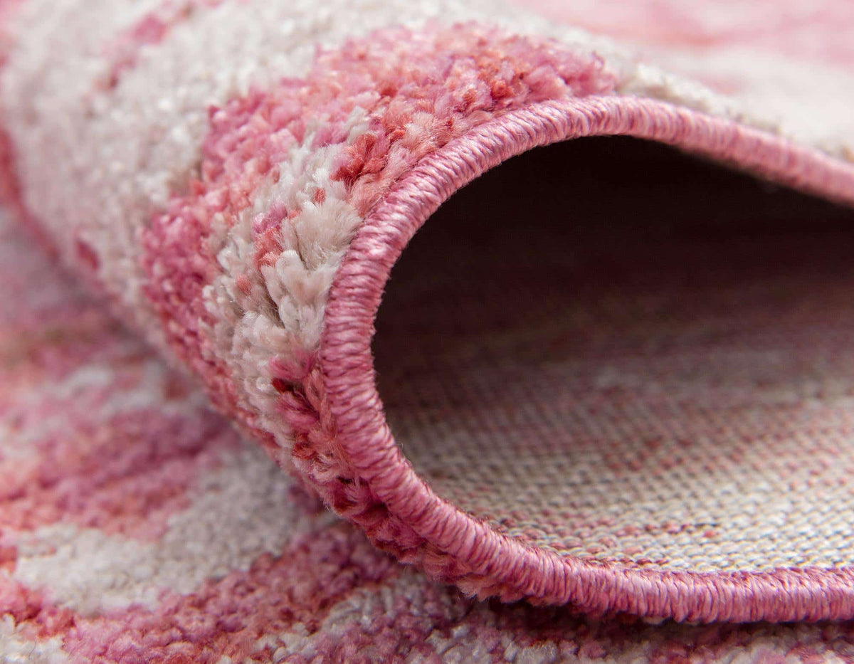 Rechteck Teppich Madrid in Rosa von Hadorn™ - Lifestyle Image