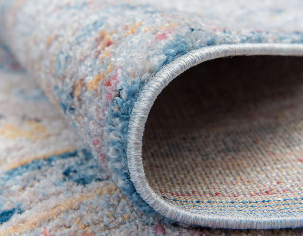 Rechteck Teppich Madrid in Blau von Hadorn™ - Lifestyle Image