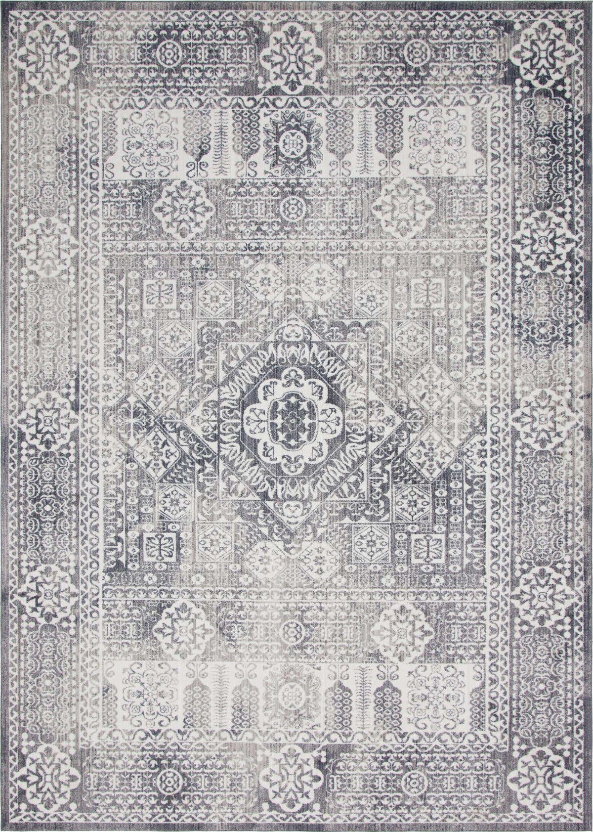 Rechteck Teppich Brooklyn in Grau von Hadorn™ - Lifestyle Image