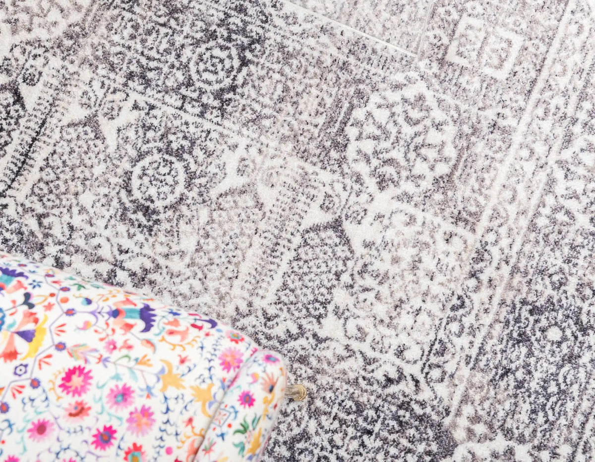 Rechteck Teppich Brooklyn in Grau von Hadorn™ - Lifestyle Image