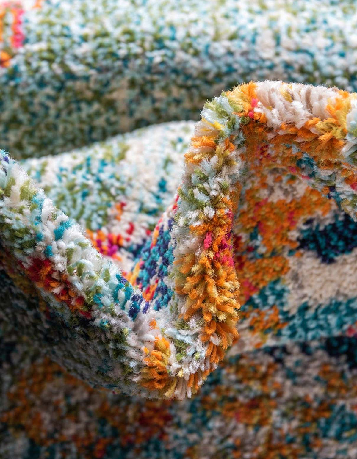 Quadratisch Teppich Carrington in Grün von Hadorn™ - Lifestyle Image