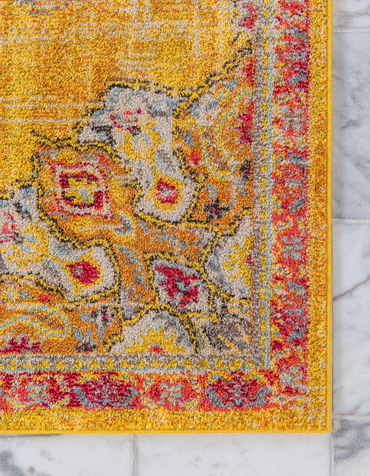 Läufer Teppich Carrington in Gold von Hadorn™ - Lifestyle Image