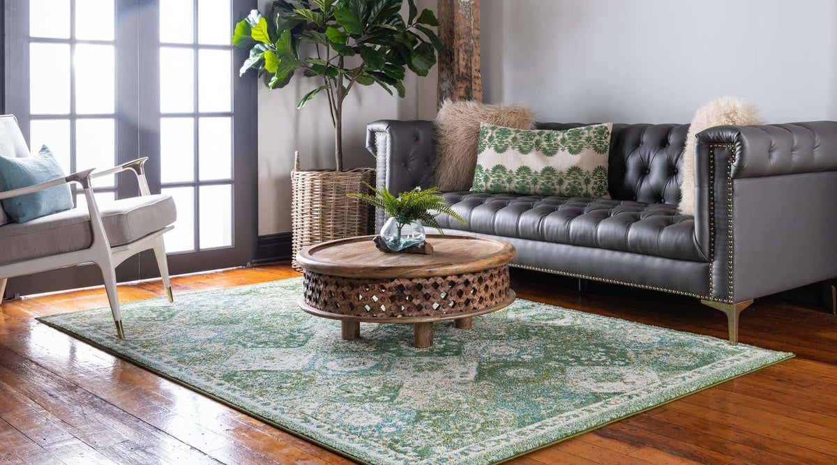 Rechteck Teppich Carrington in Grün von Hadorn™ - Lifestyle Image