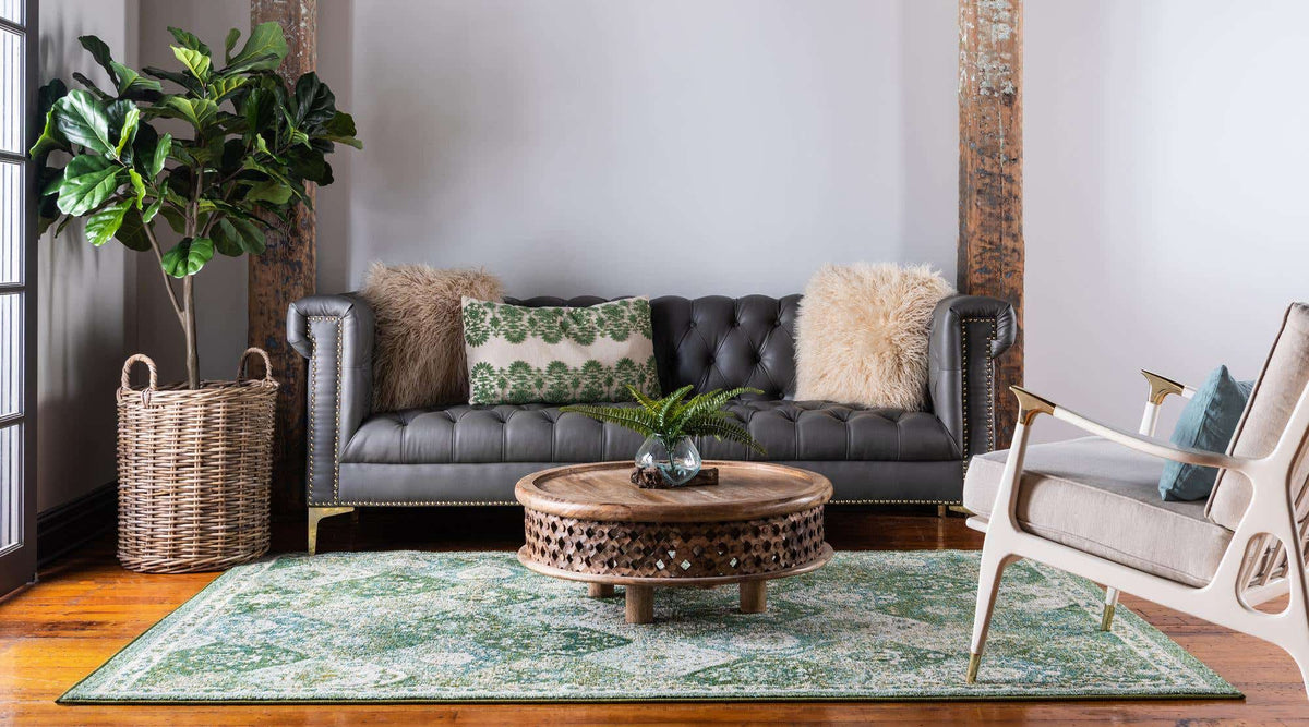 Rechteck Teppich Carrington in Grün von Hadorn™ - Lifestyle Image